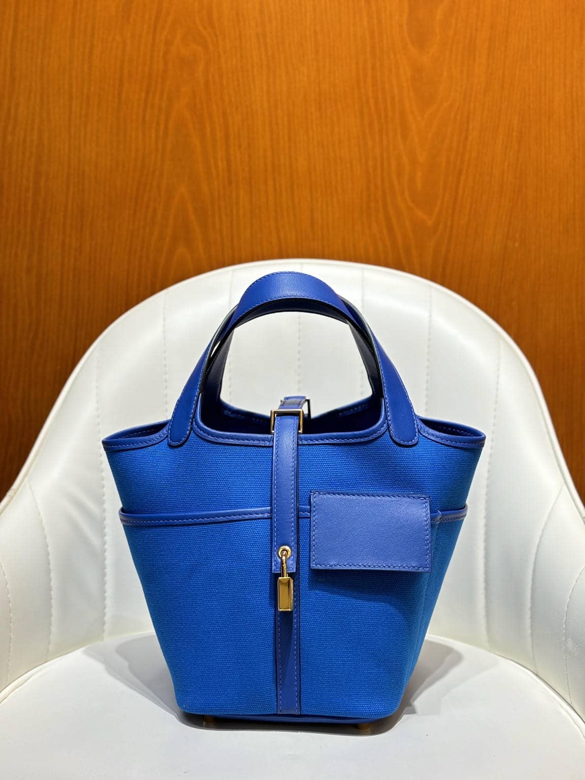 Picotin Canvas-Leather Combo-11